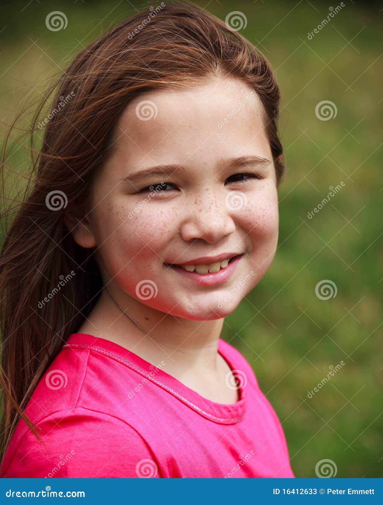 Young girl smiling stock image. Image of blow, water - 16412633