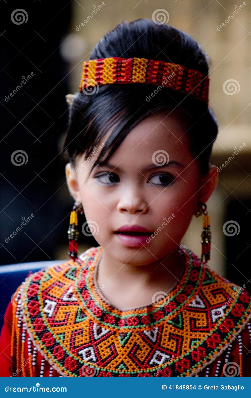 Young Girl at Toraja Funeral Ceremony Editorial Stock Image - Image of ...