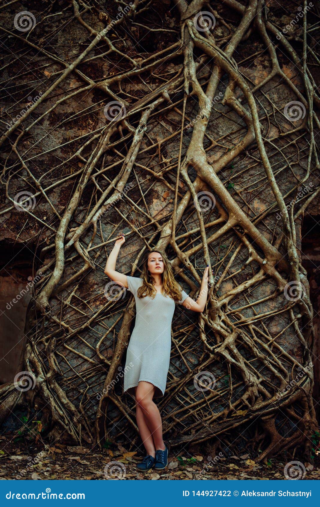 Young Girl Upset with Bad Thoughts, Prison of Mind Stock Photo ...