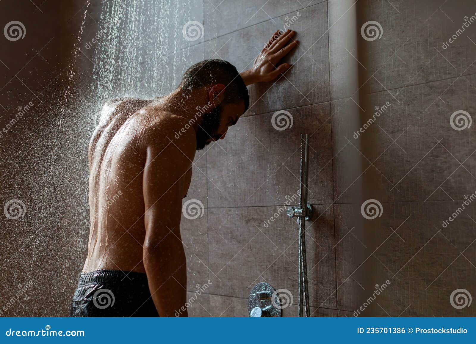 Nude guy in shower - Porn galleries