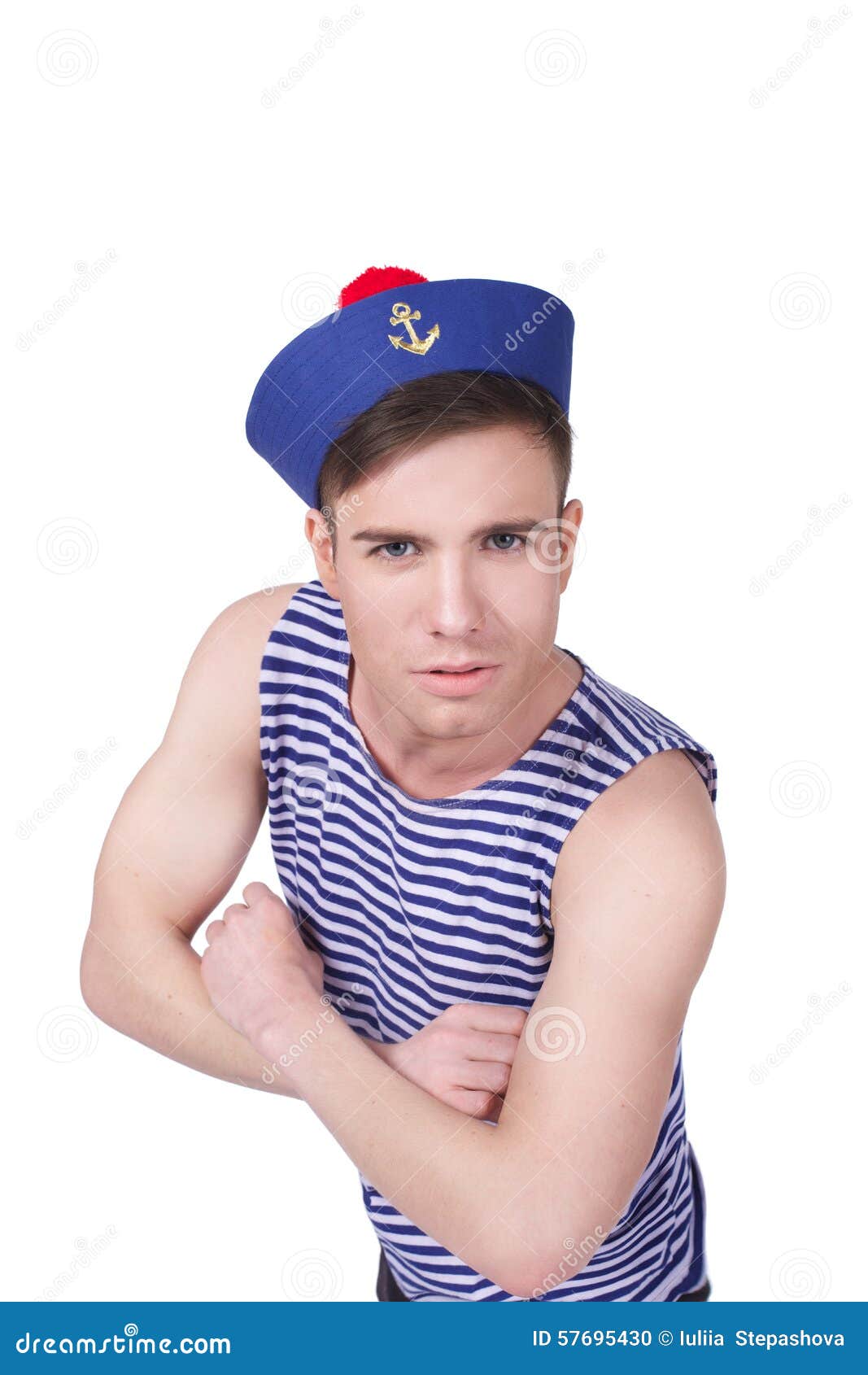 Young handsome sailor stock photo. Image of navy, person - 57695430