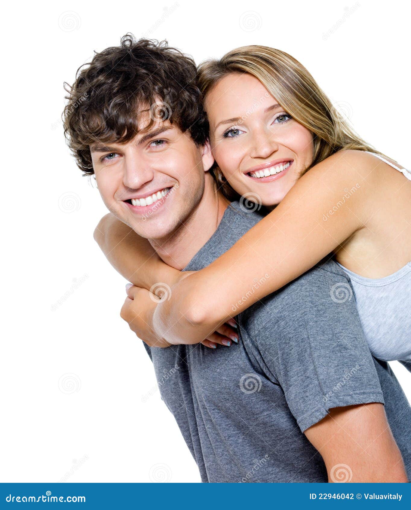 Young Happy Couple Stock Photography Image 22946042