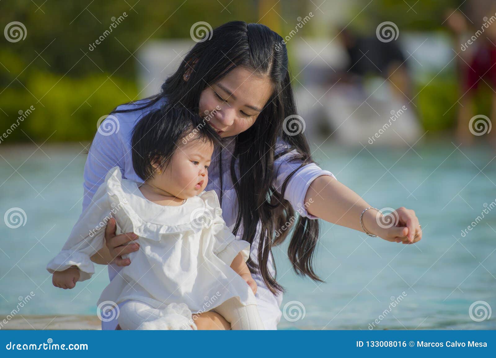 Japaness Wife With Father