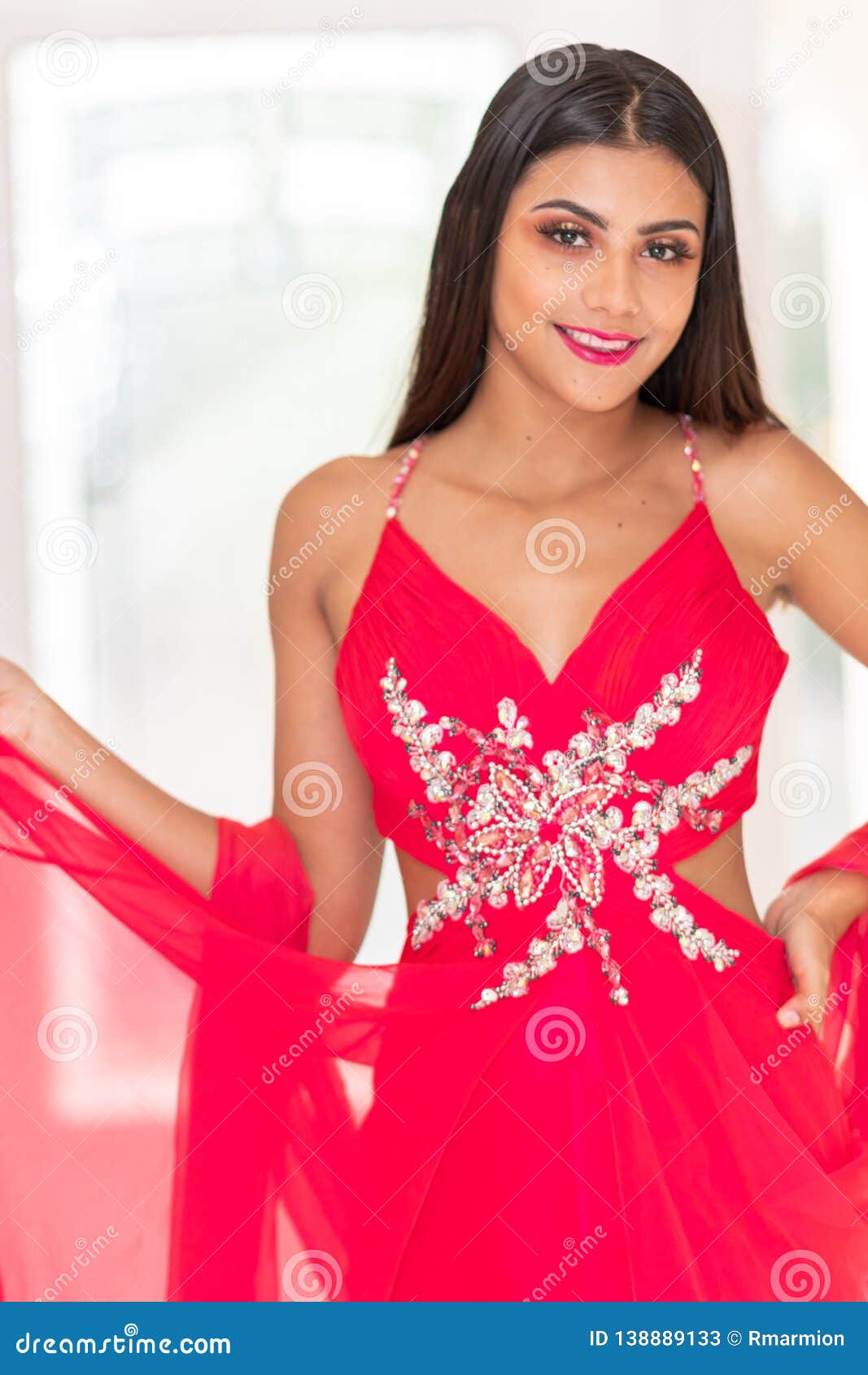Teen Girl At Prom Stock Image Image Of Woman Style