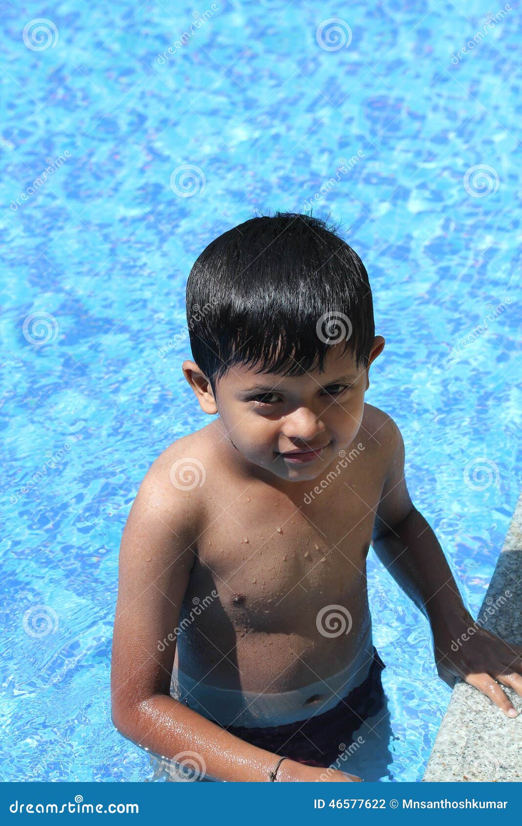 Naked cute indian boy