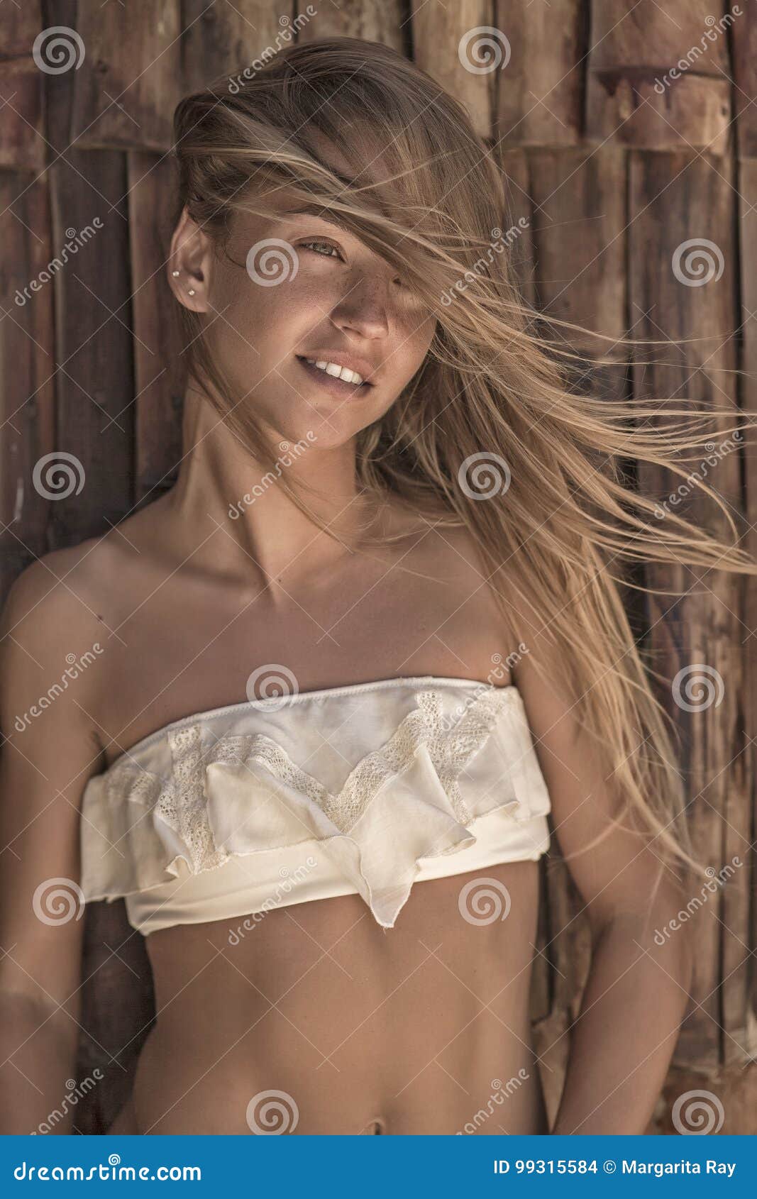 A Young Innocent Sporty Blonde Stock Photo Image Of Caucasian