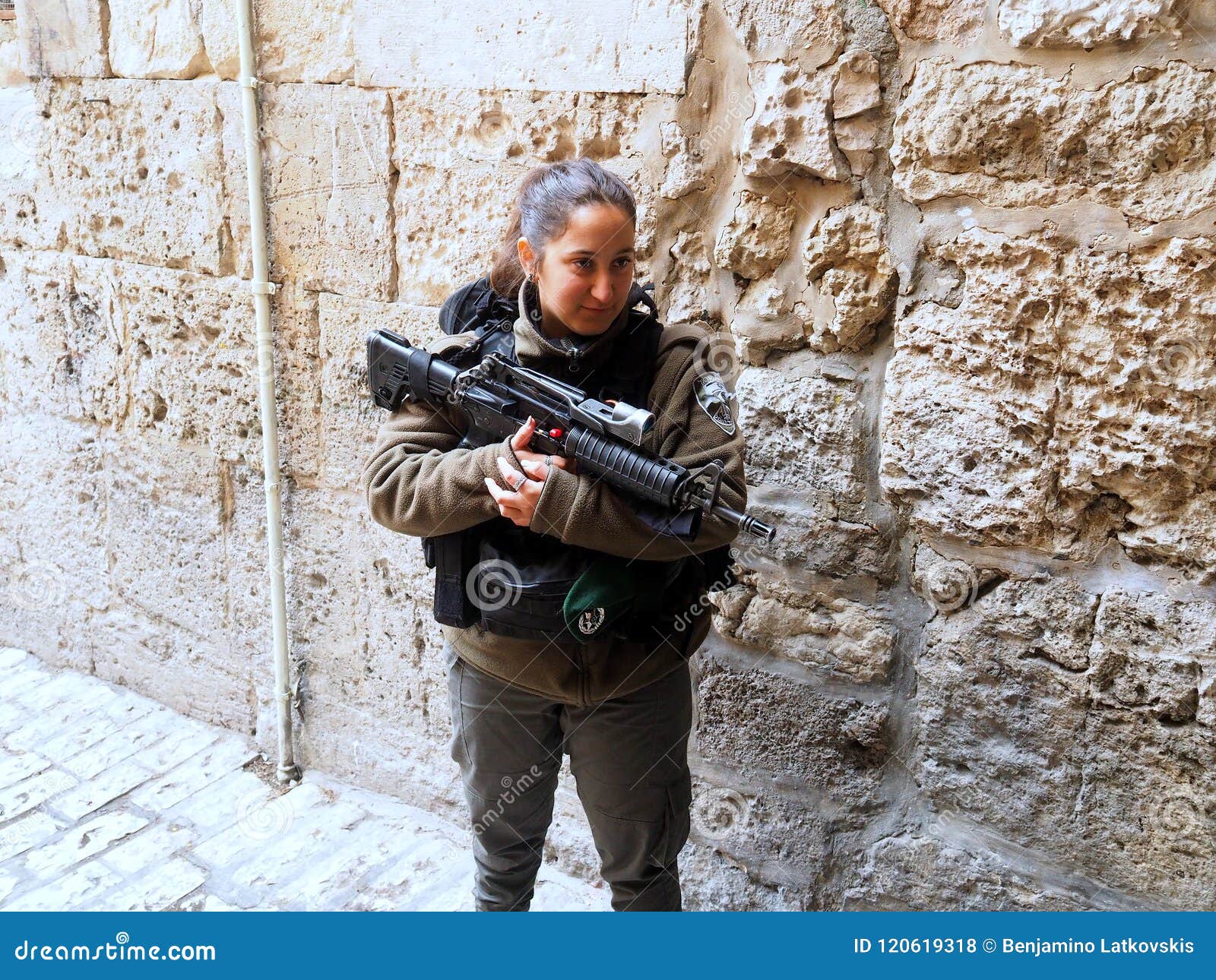 Israeli Woman Soldier