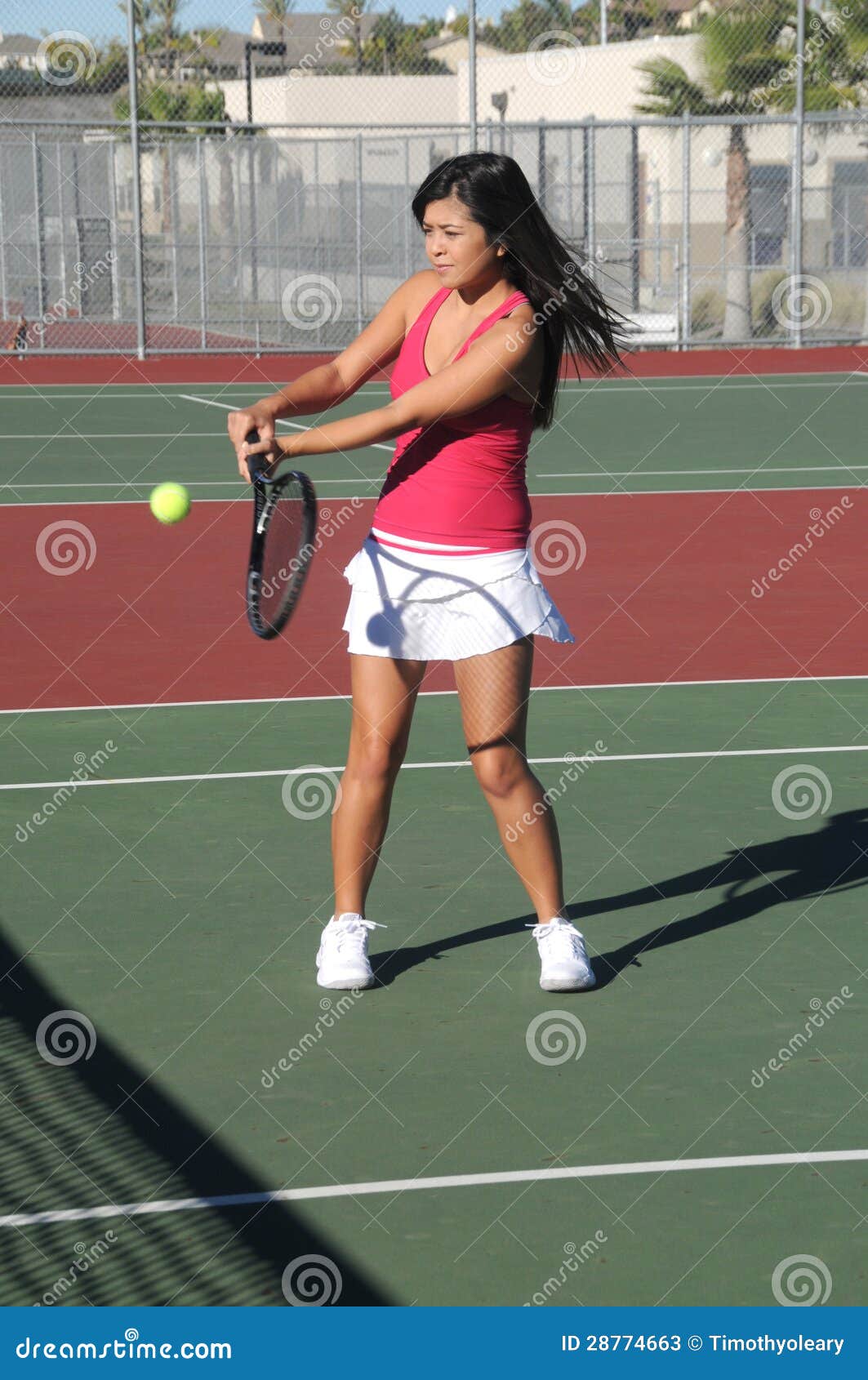 Young Japanese Tennis Player Stock Photos Image 28774663