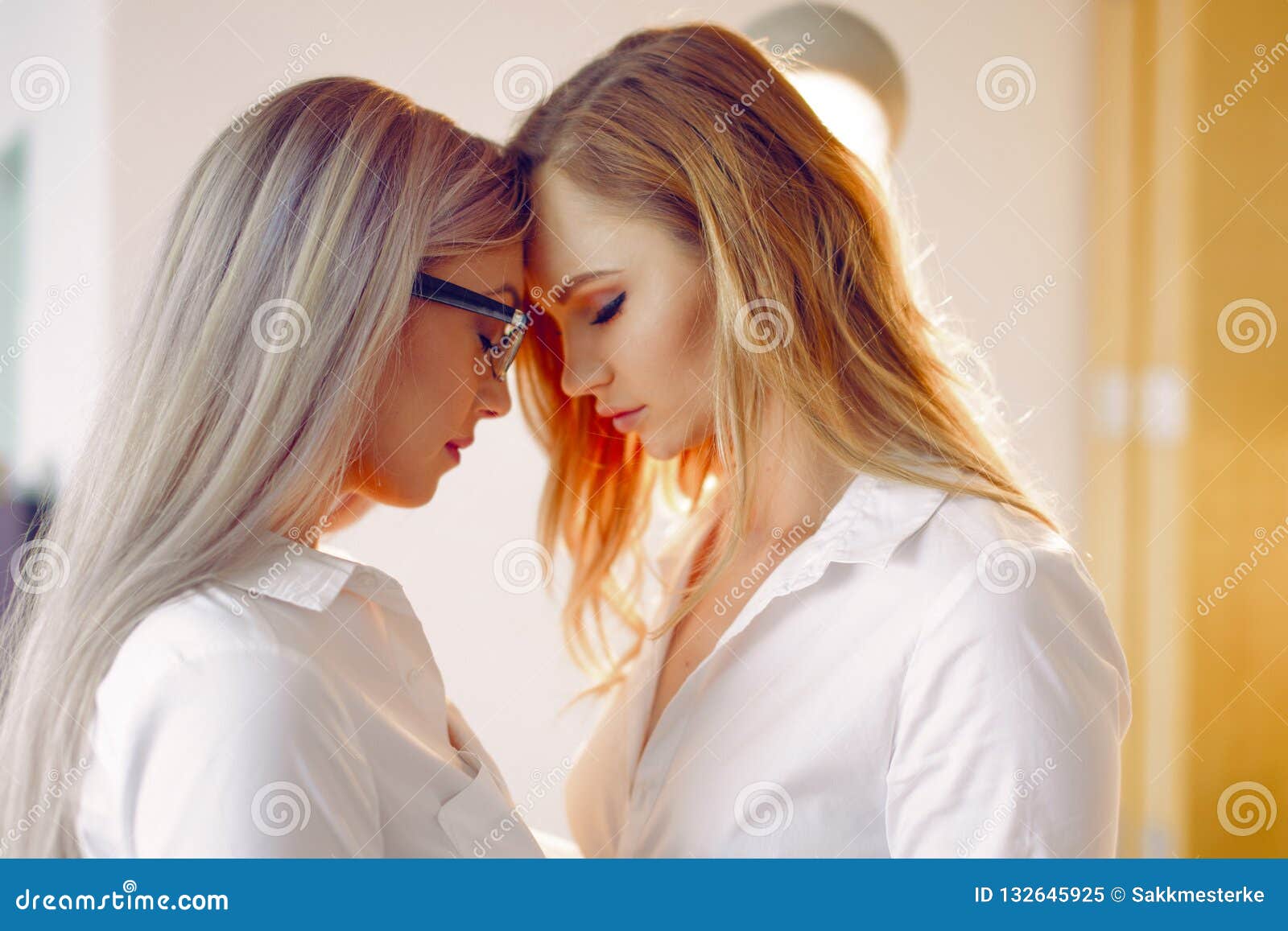 Young lesbian teens exploring each other