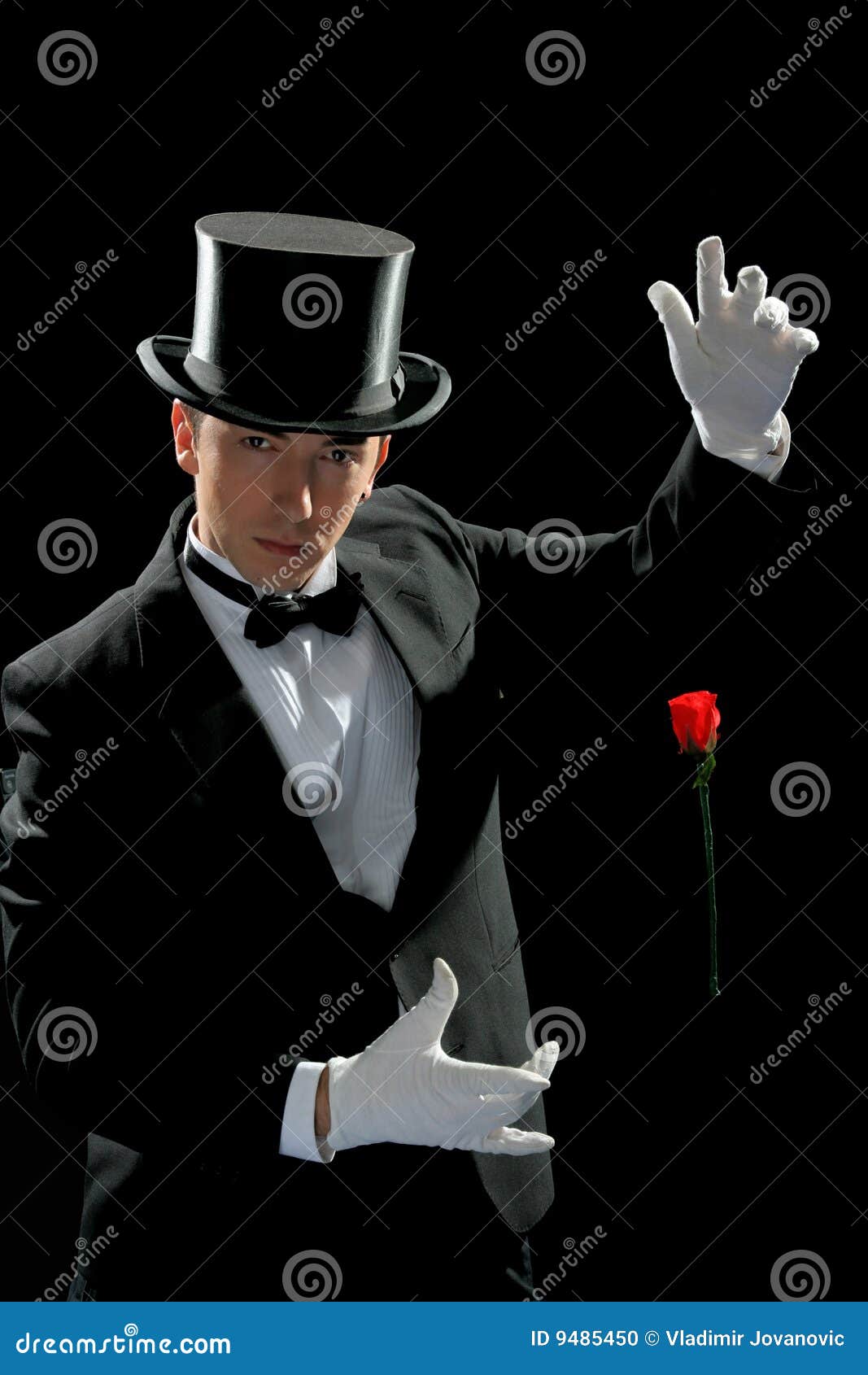 The Magician Who Rose From Failure Young Magician With Cards Stock Photography | CartoonDealer.com #50074826