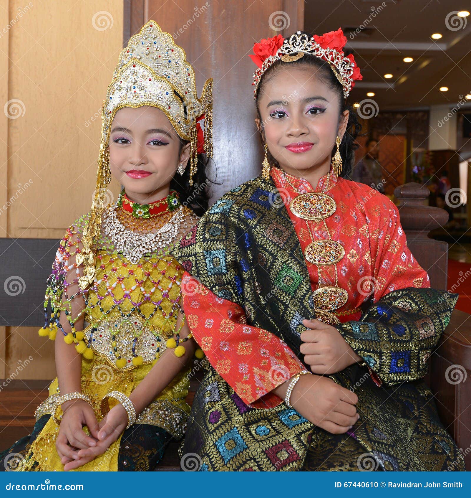 Young Malay Girls Editorial Image Image Of Traditional 67440610 