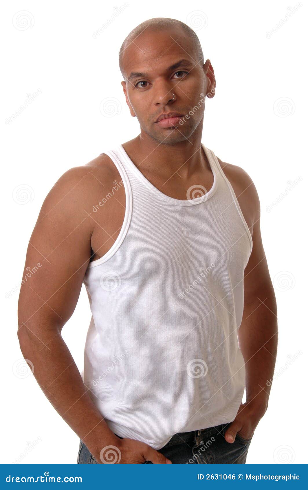 Young Man stock photo. Image of muscular, handsome, male 2631046