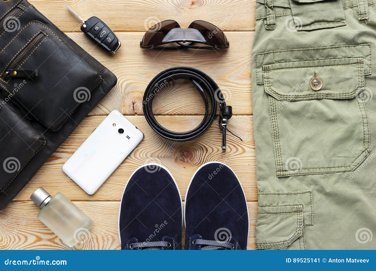 https://thumbs.dreamstime.com/z/young-man-accessories-spring-summer-season-casual-style-jeans-shoes-belt-eyeglasses-bag-mobile-phone-car-key-perfume-89525141.jpg