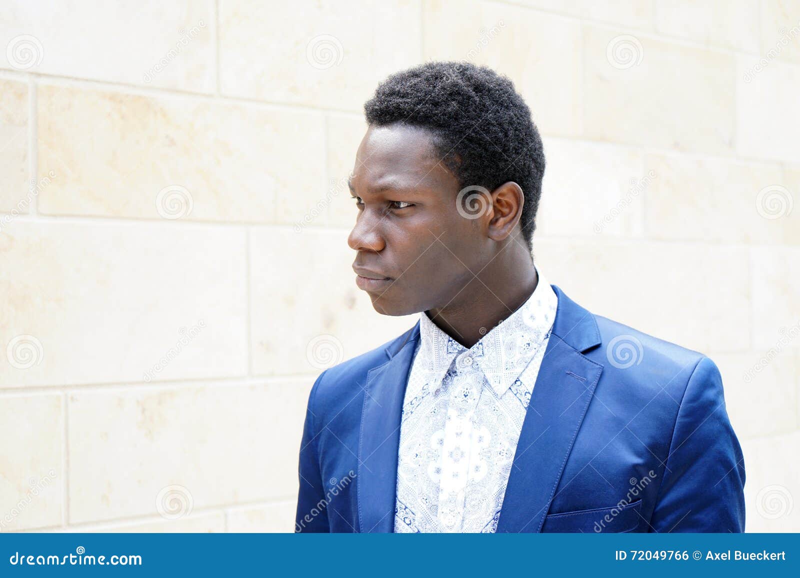 Young Man of African Descent Stock Photo Image of copyspace, person