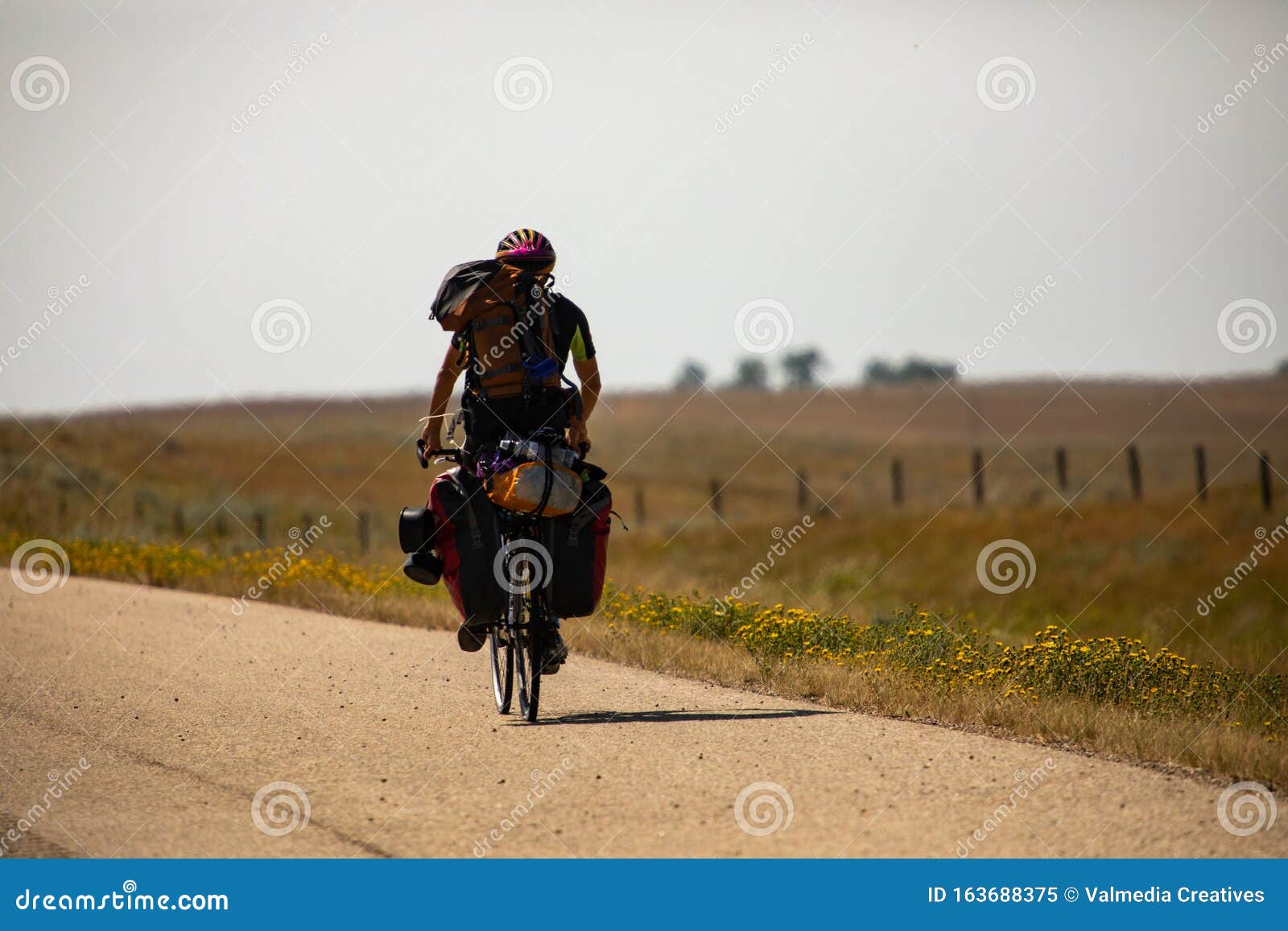 long journey riding bike