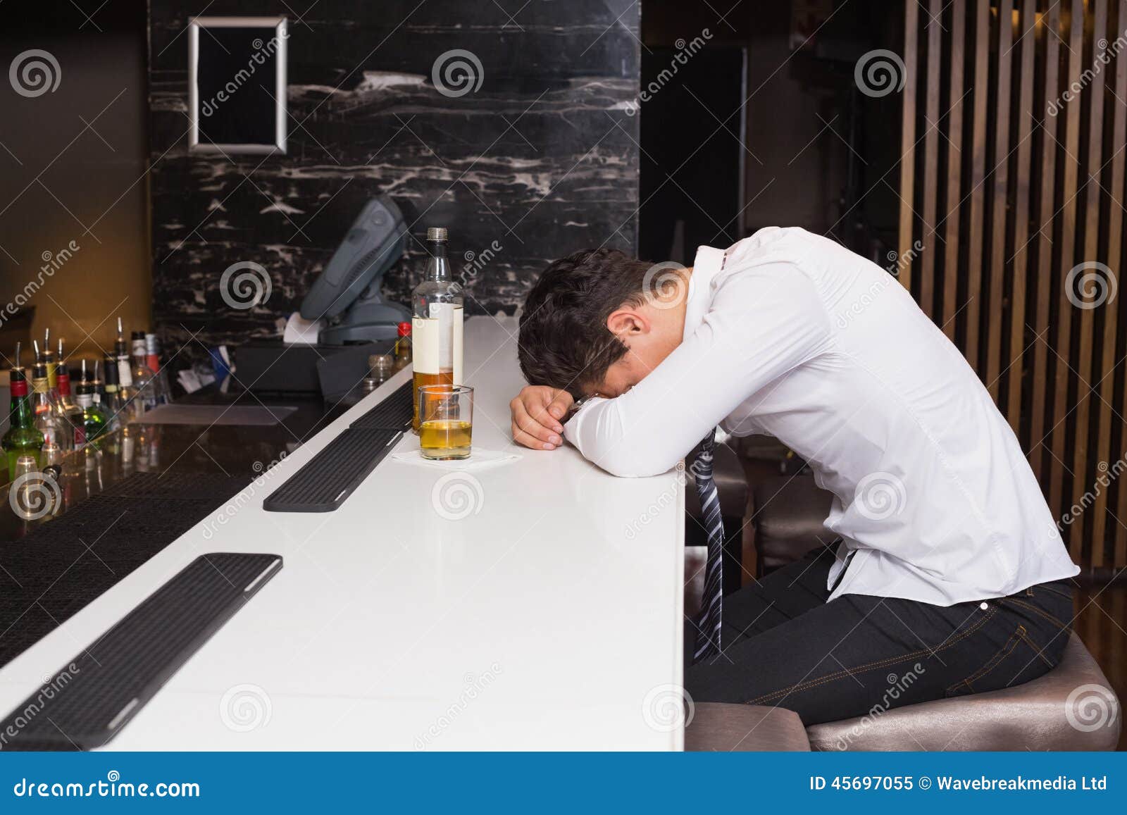 Young Man after Drinking Too Much Stock Image - Image of mixedrace ...