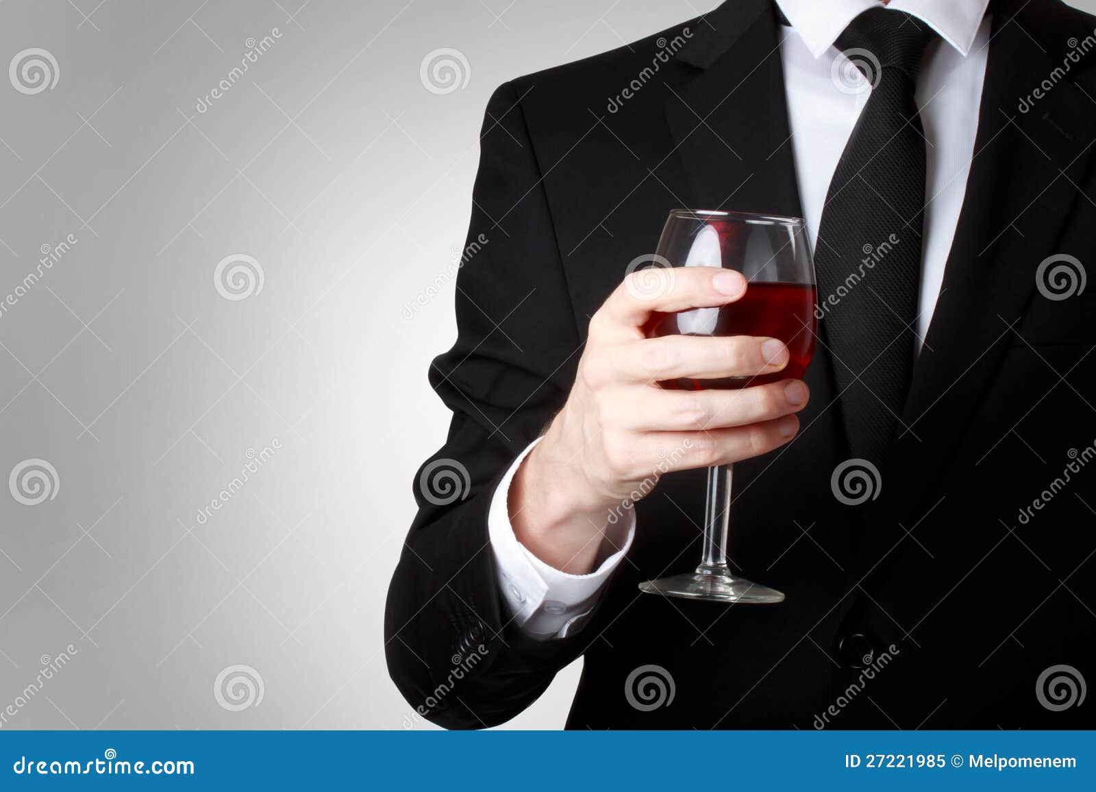 Man with wine glass Stock Photo by ©Tverdohlib.com 94262798