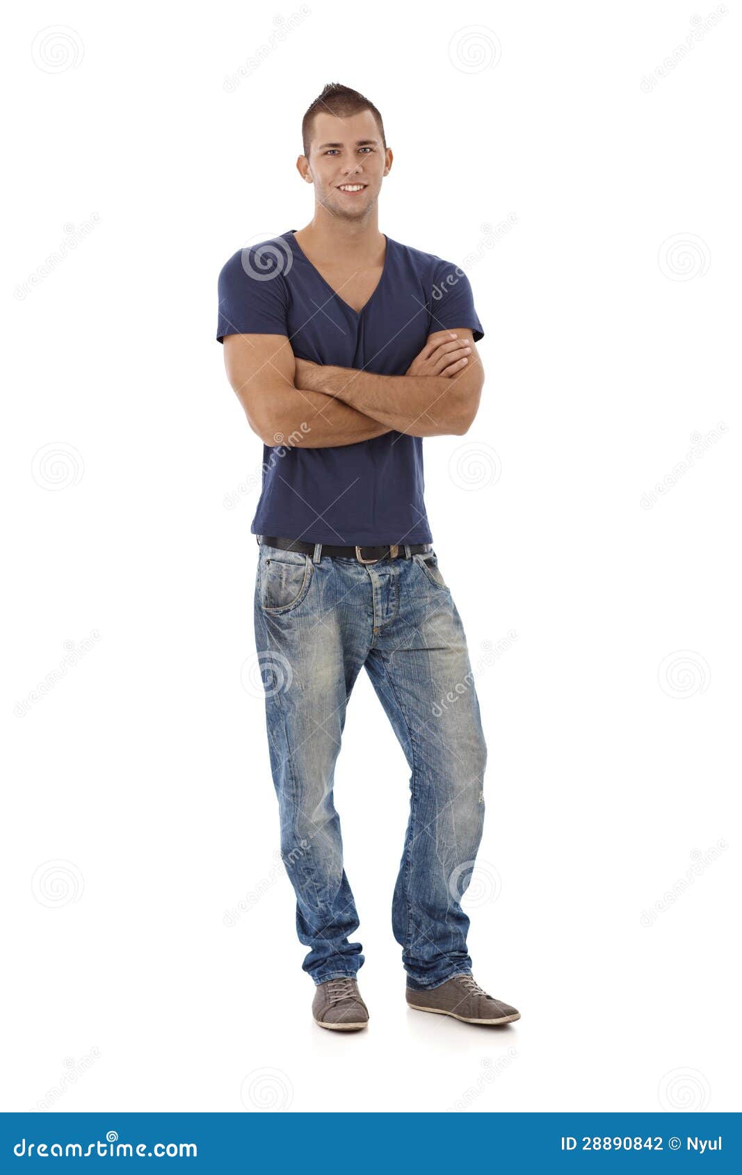 jeans and a tshirt