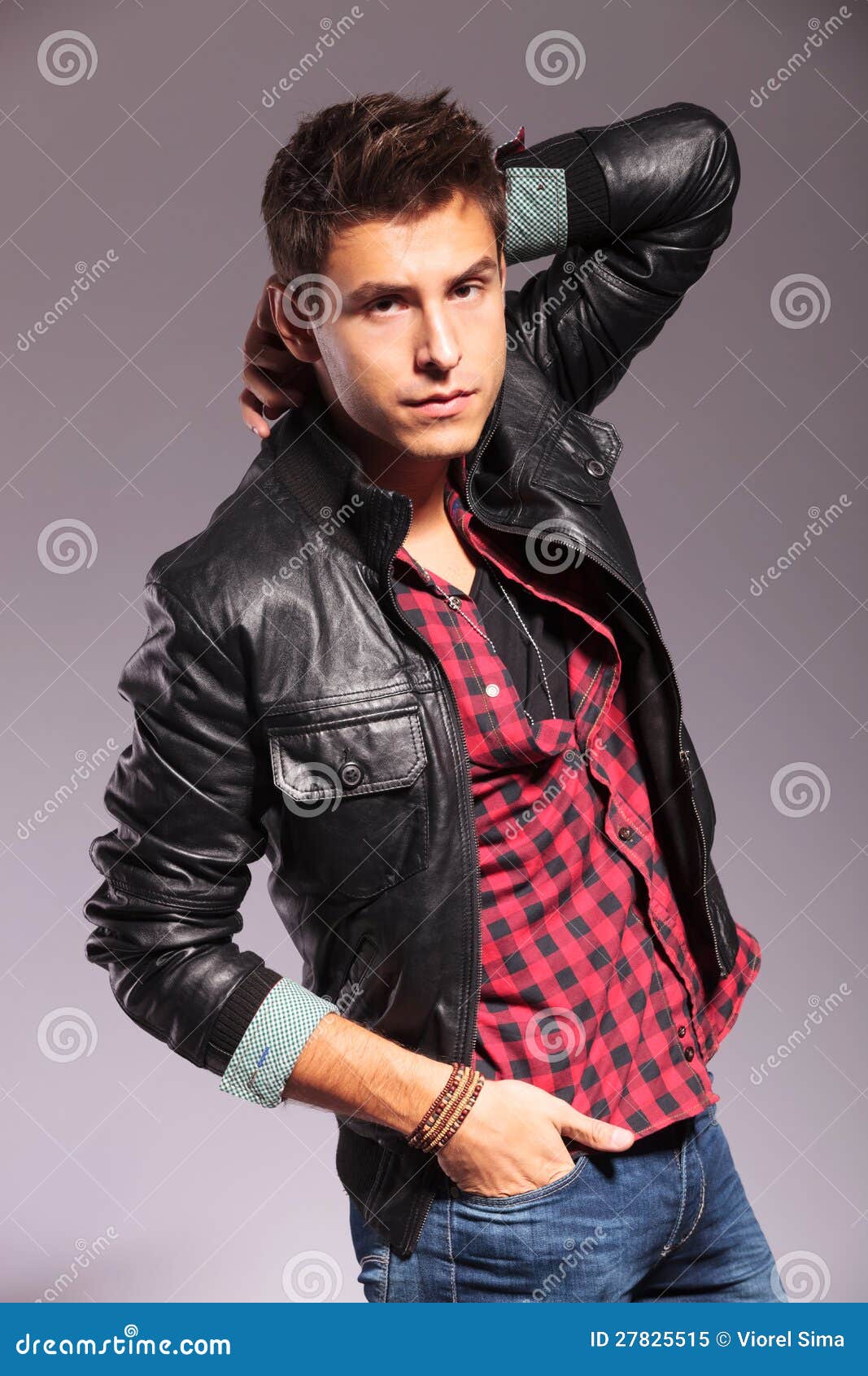 Leather jackets for young guys – Modern fashion jacket photo blog