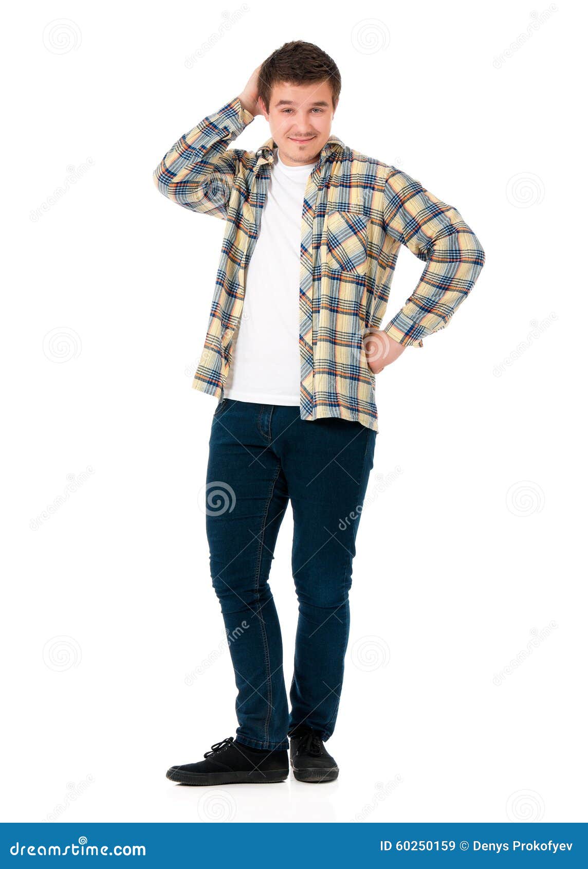 Young man stock image. Image of people, expression, alone - 60250159