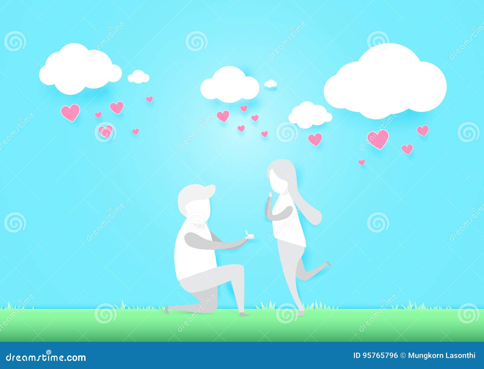 https://thumbs.dreamstime.com/z/young-man-makes-proposal-to-get-married-romantic-concept-paper-art-craft-style-95765796.jpg