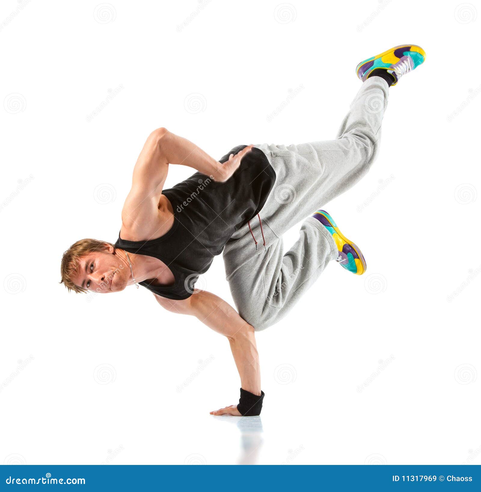 Young man modern dance stock image. Image of brawny, flexibility 11317969