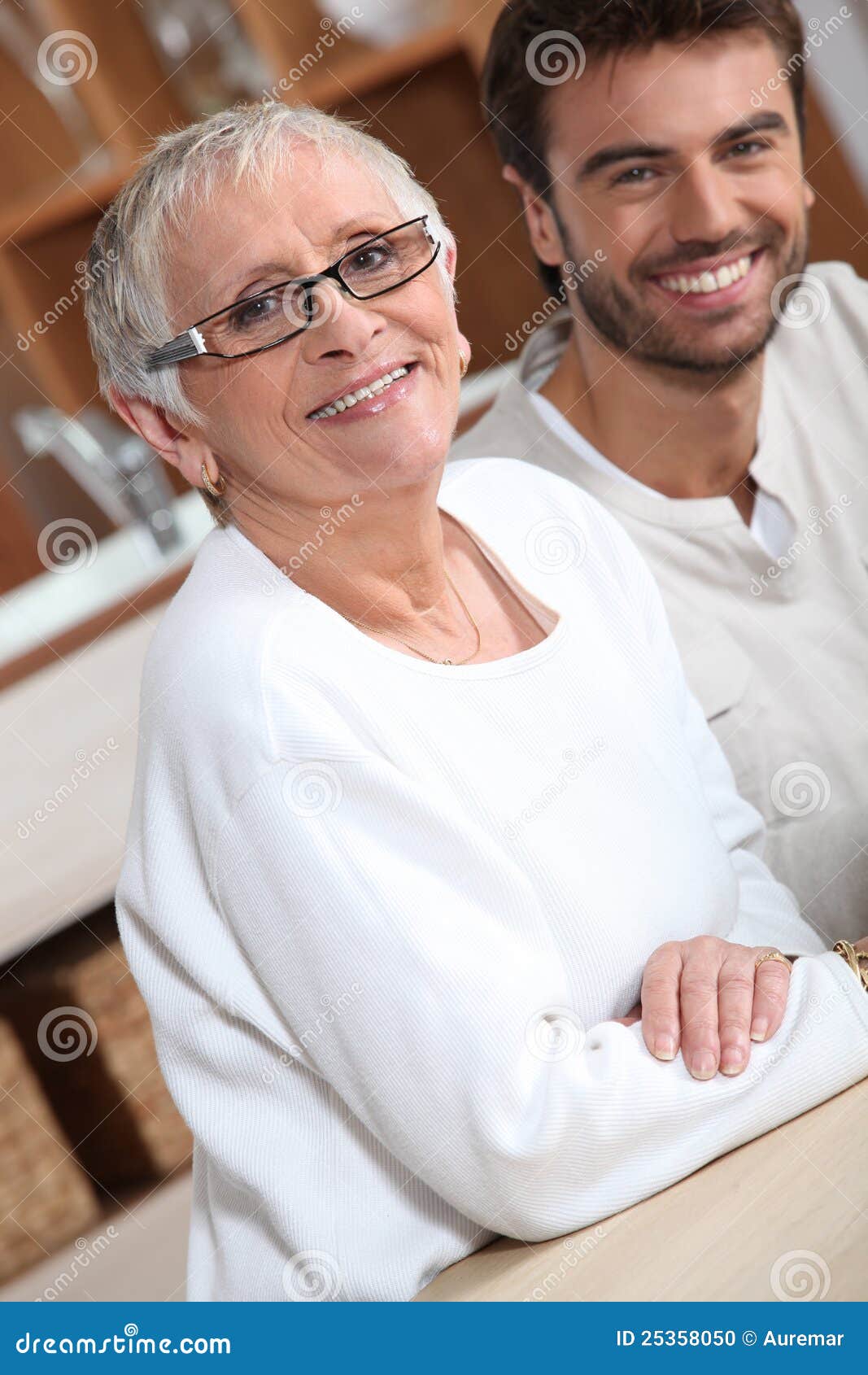 Young Man With Older Woman St