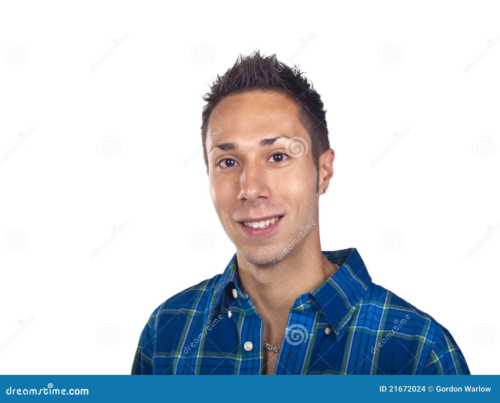 Young man optimistic stock photo