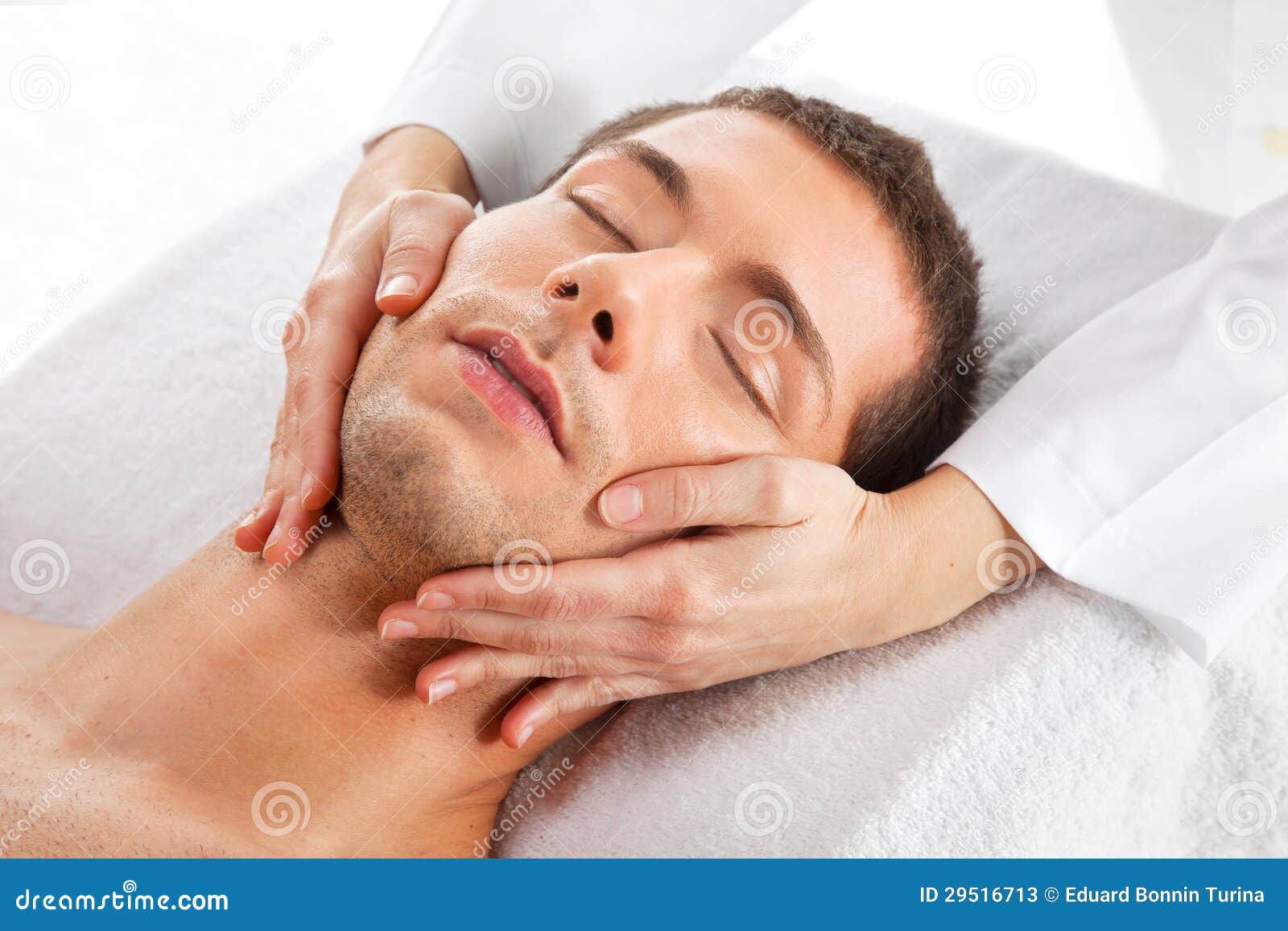 facial massage men