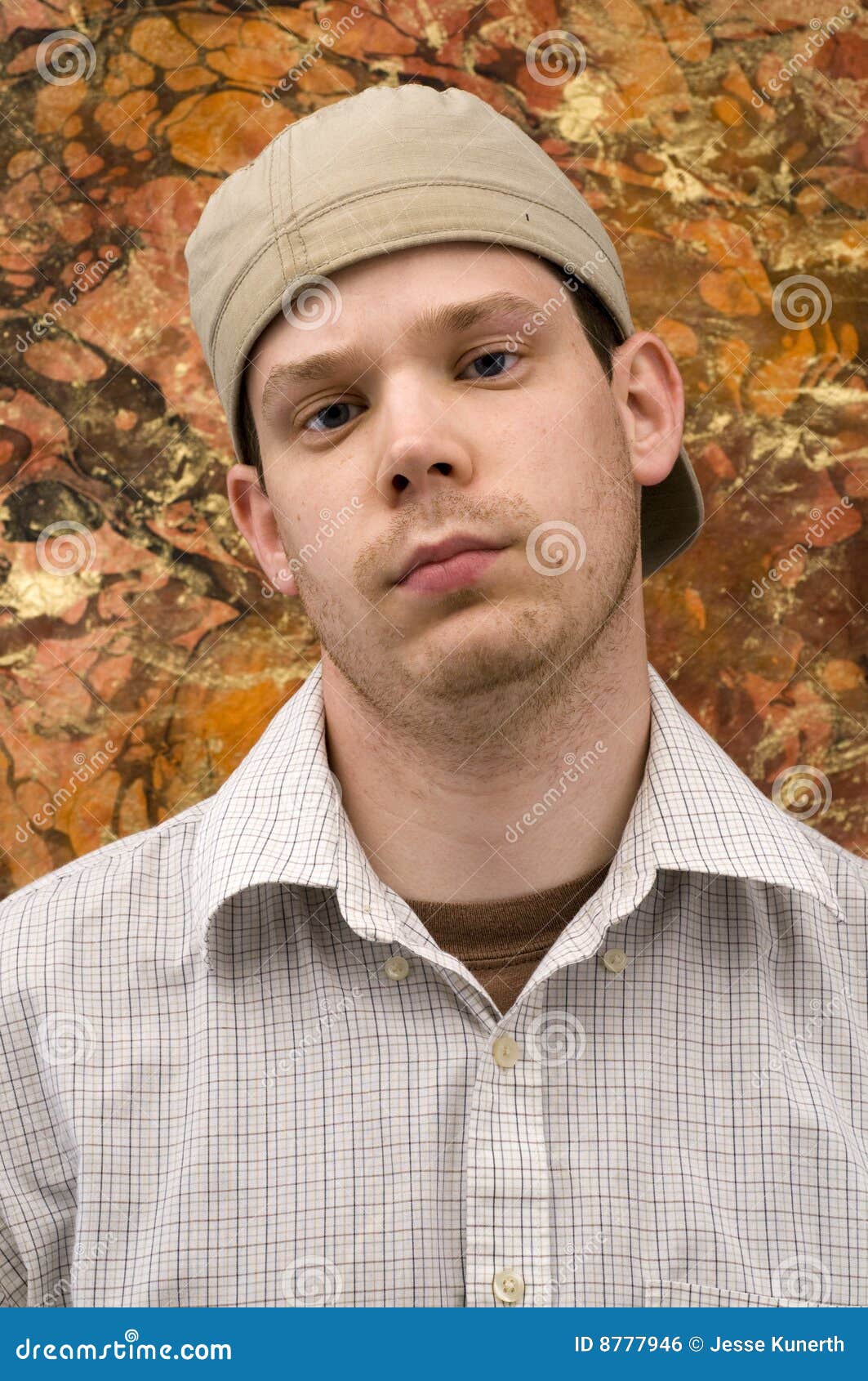 Young Man With Tough Look Royalty Free Stock Image Image