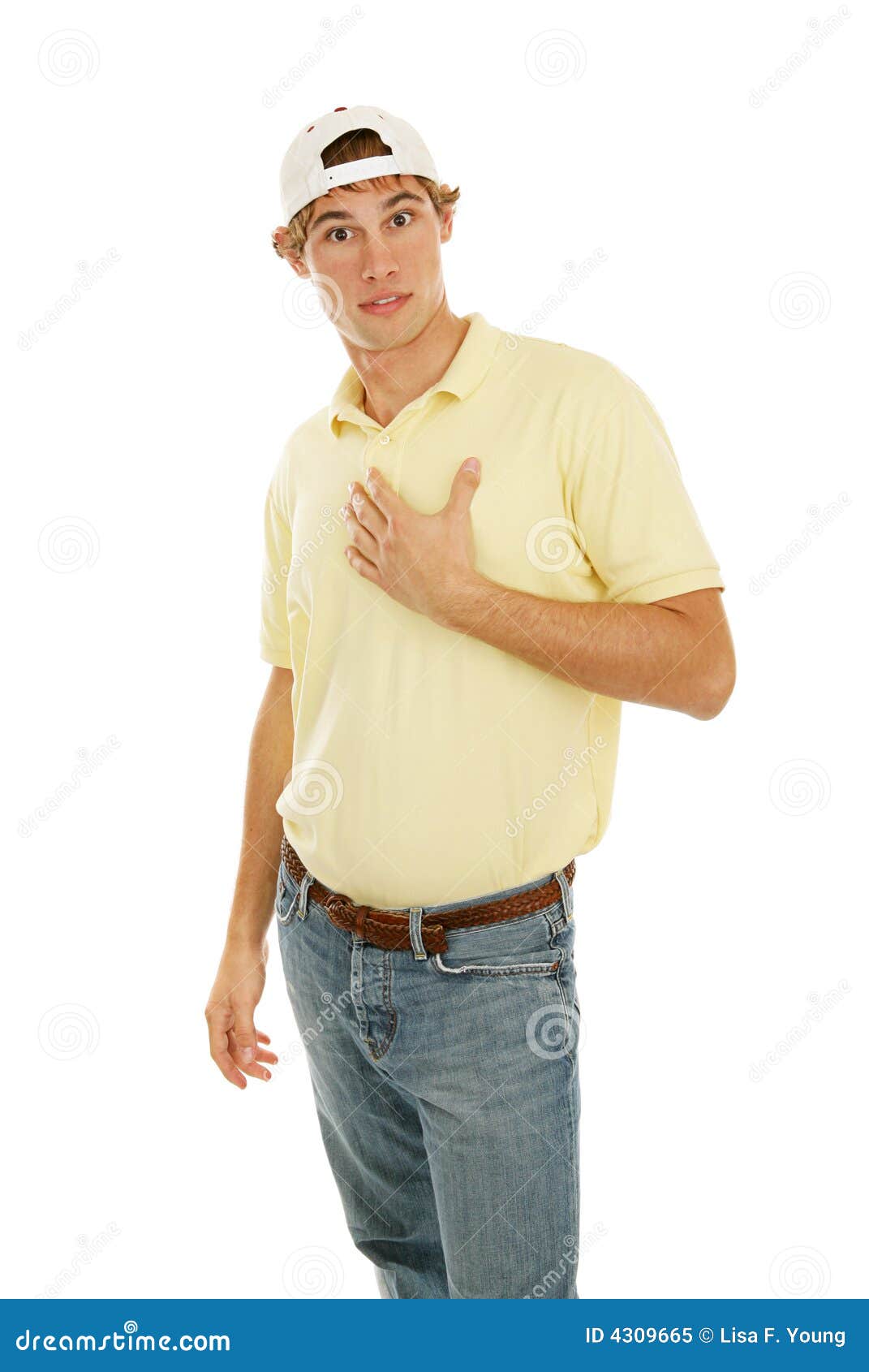 Young Man Who Me Stock Image Image Of Background Baseball