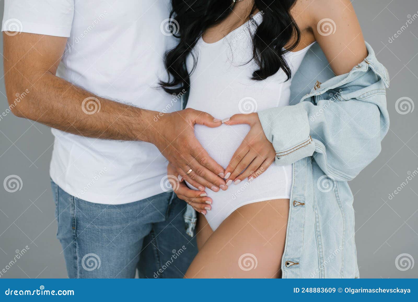 A Young Married Couple is Waiting for the Birth of a Child