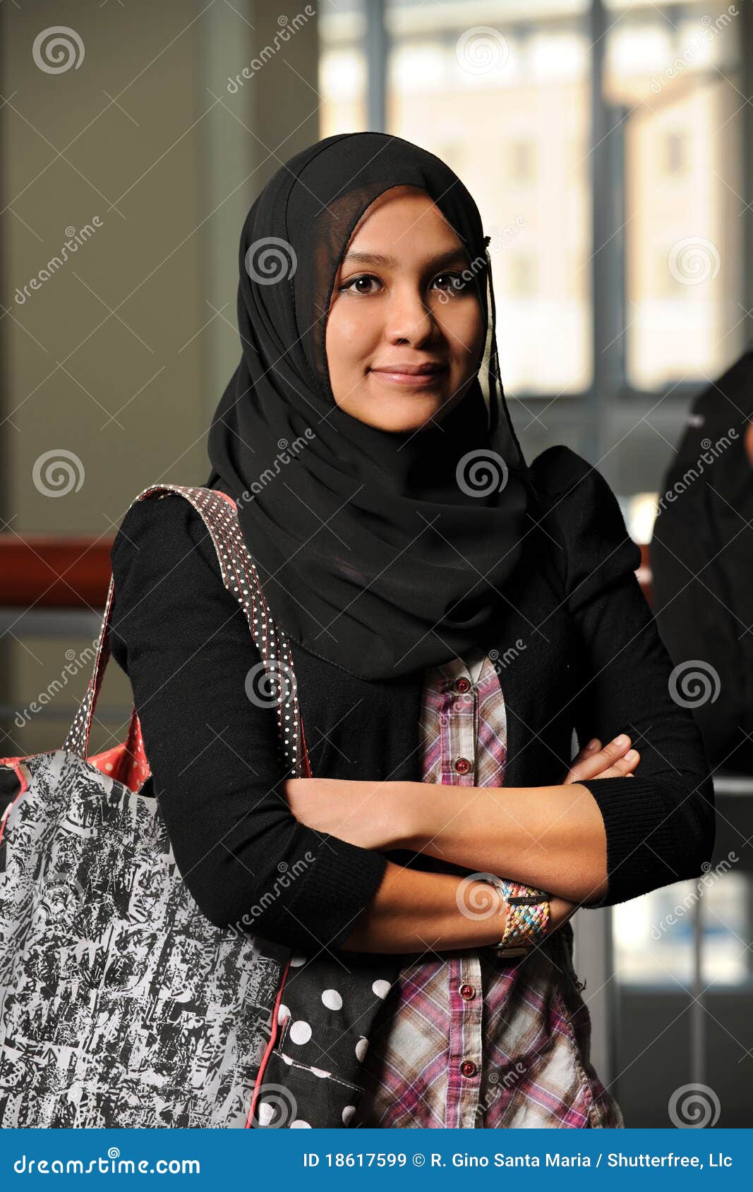 young muslim woman