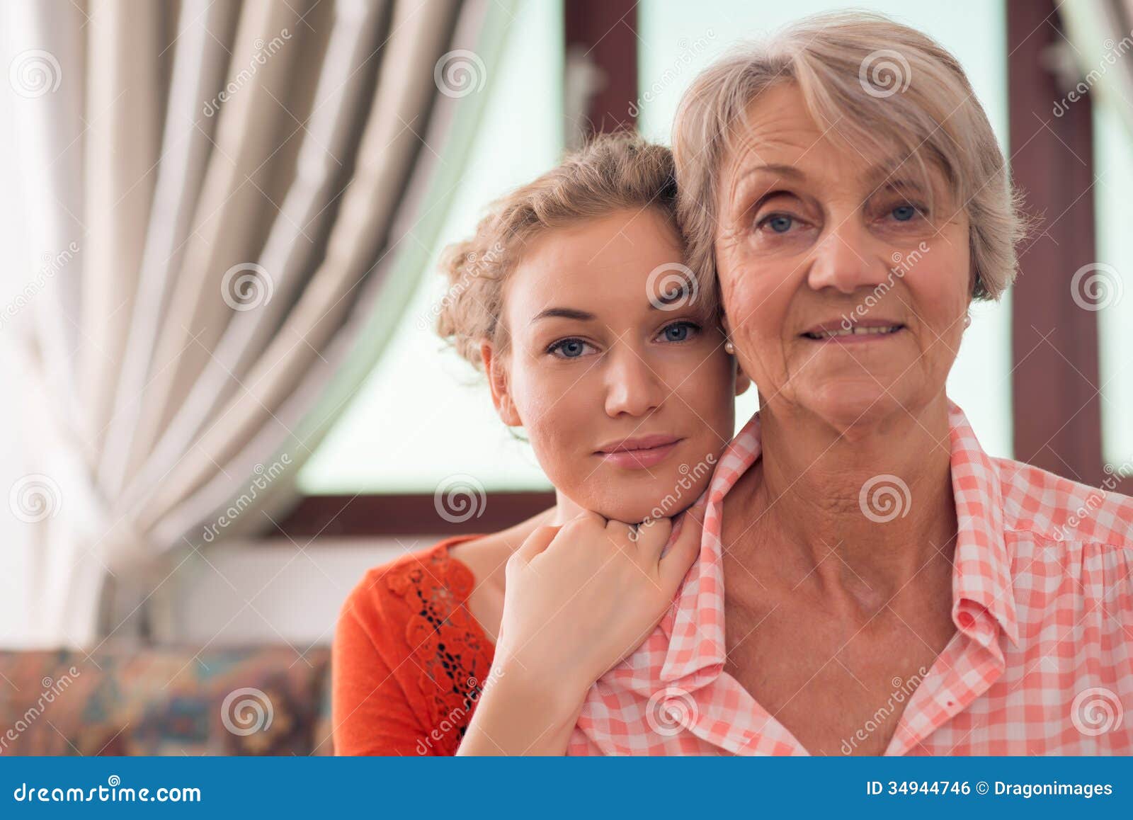 Young And Old Stock Photo Image Of Girl Caucasian Family 34944746