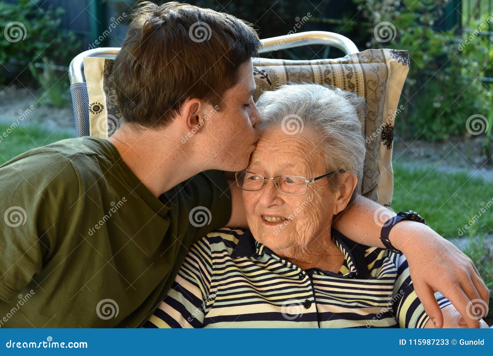 Granny And Boy Pics