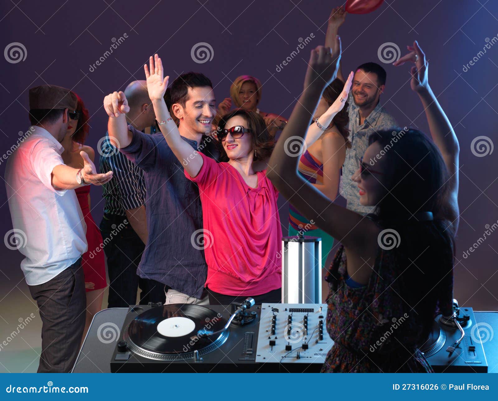 Young People Dancing Carelessly Stock Photos - Free & Royalty-Free ...