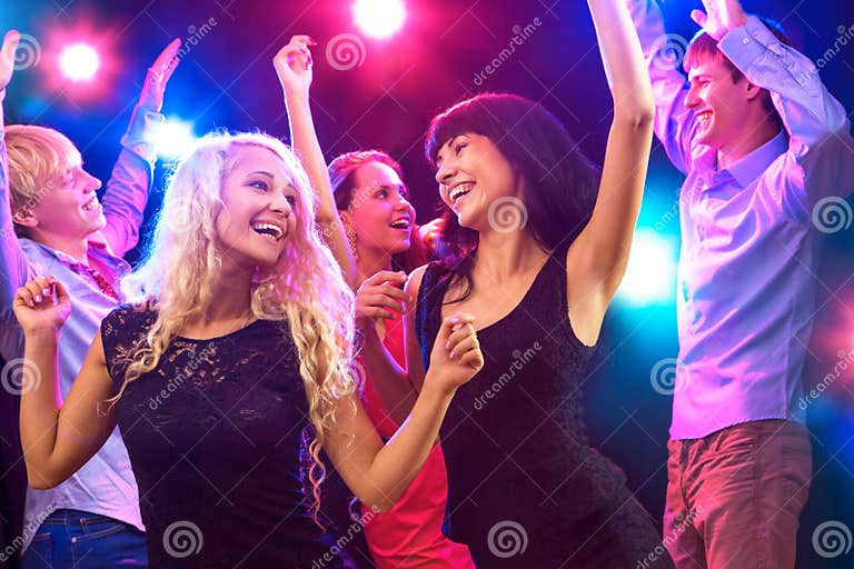 Young people at party. stock image. Image of expressing - 34917255