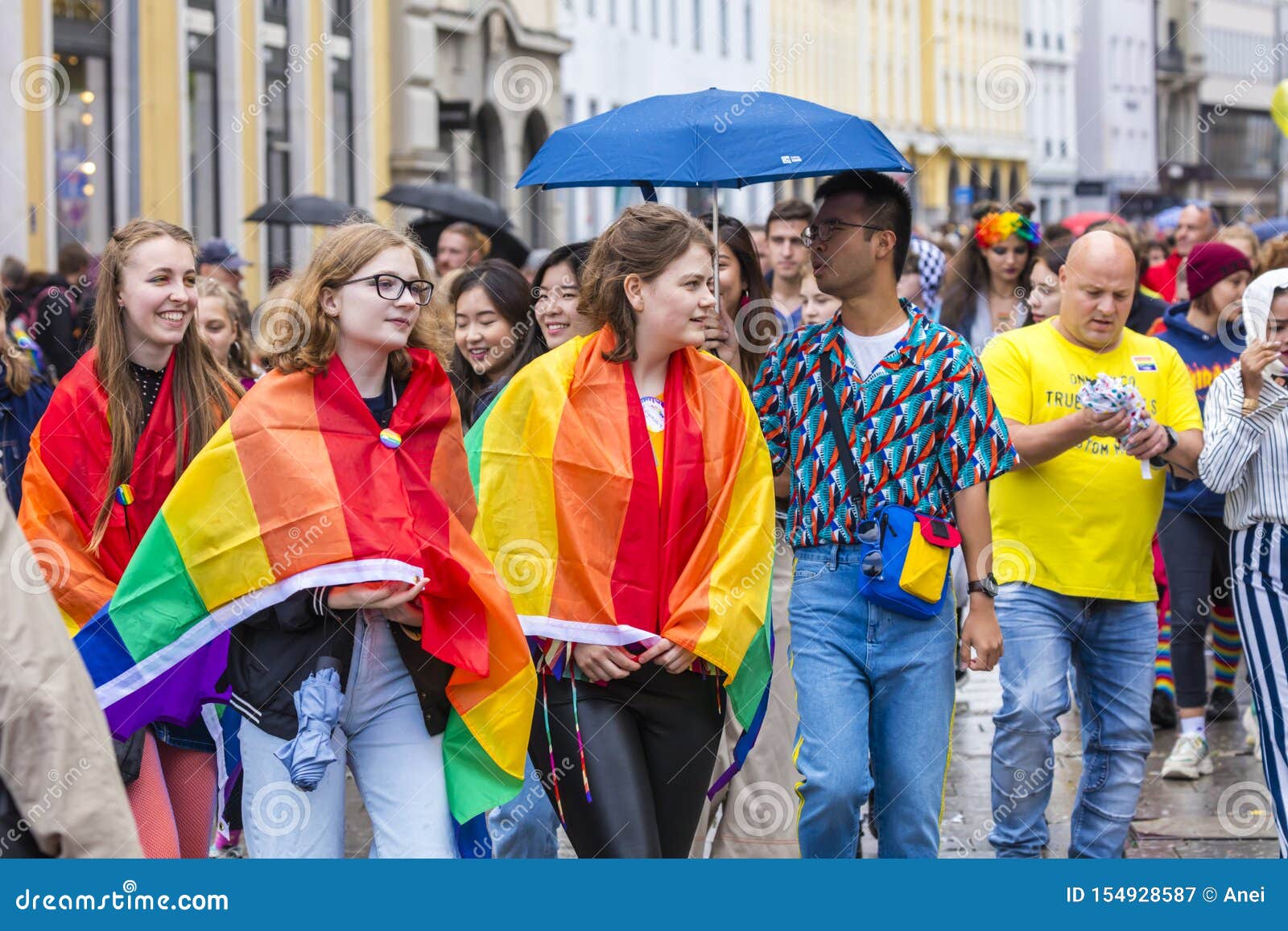 gay pride rainbow flags