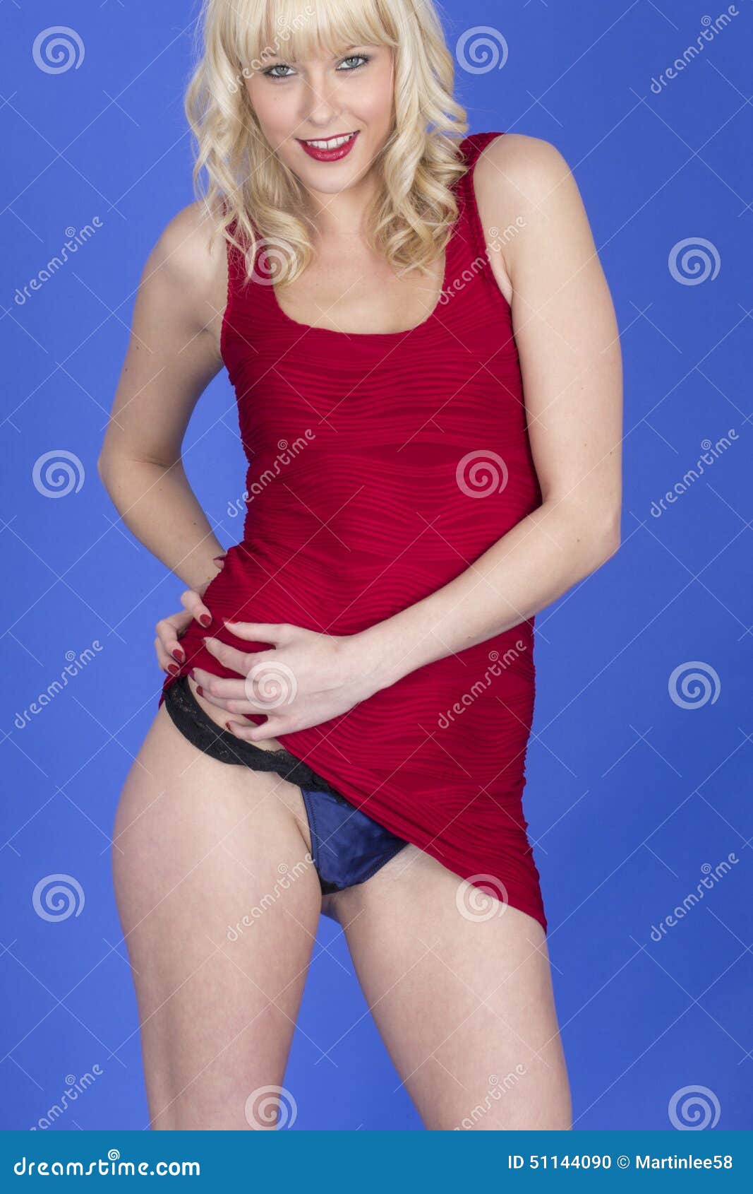 https://thumbs.dreamstime.com/z/young-pin-up-model-posing-flashing-knickers-panties-red-mini-dress-sexy-51144090.jpg