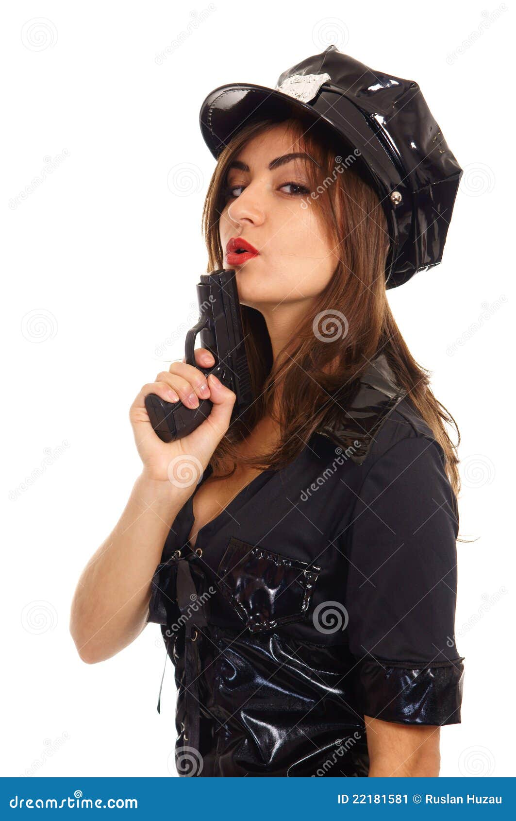 Young Police Woman Stock Image - Image: 22181581