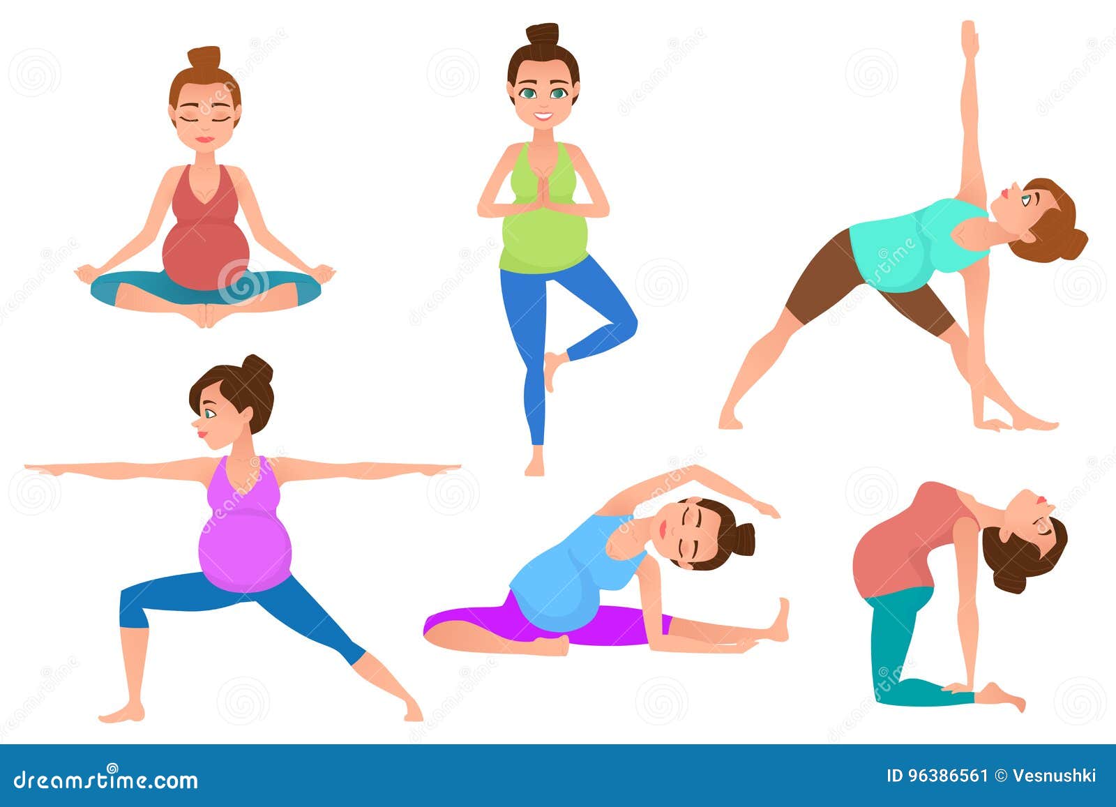 Best Yoga Poses During Pregnancy | Visual.ly