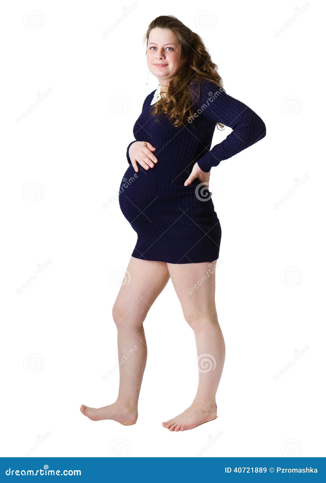 White Pregnant Wife