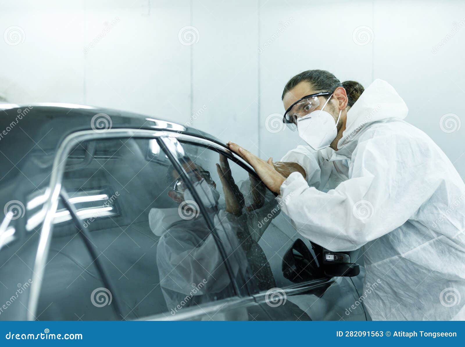 The Process of Painting a Car