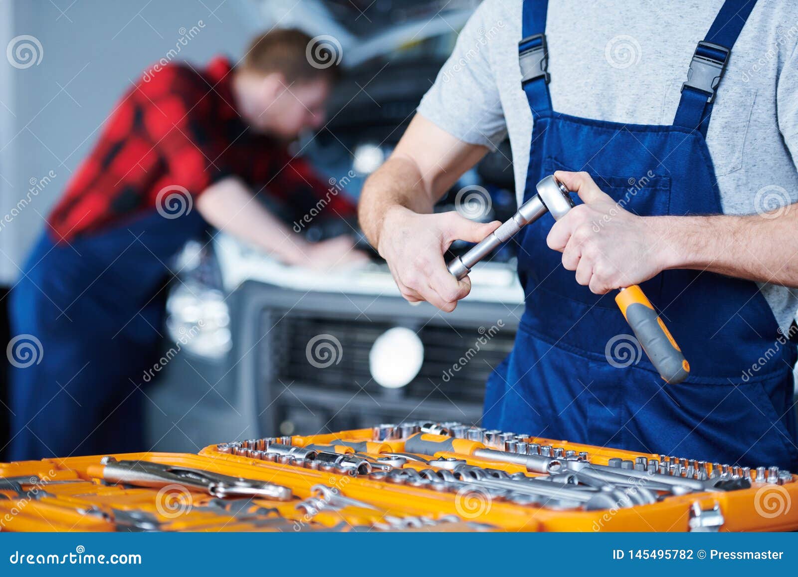 Fixing part of handtool stock photo. Image of toolbox 145495782