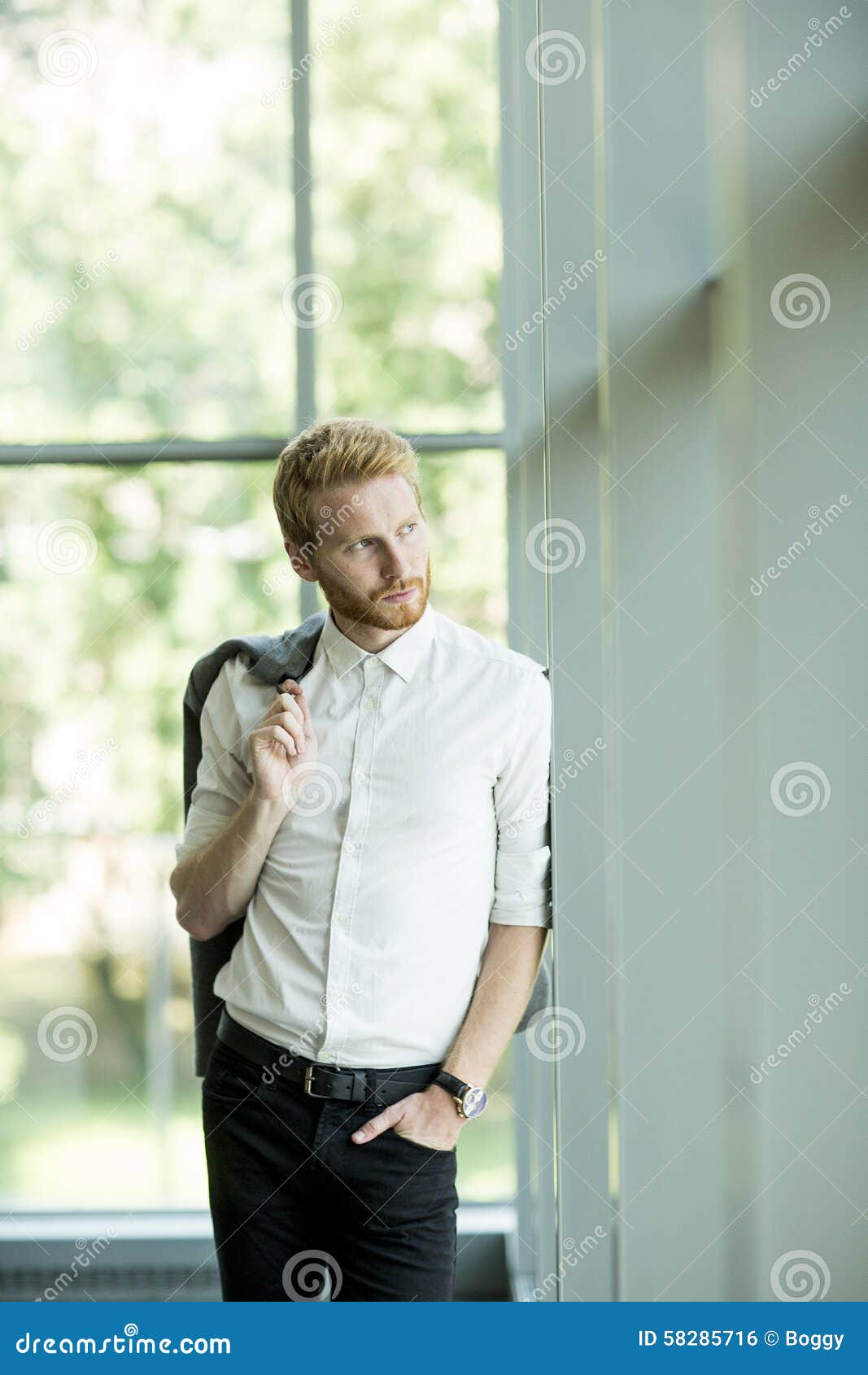 Young red hair man stock photo. Image of person, ginger - 58285716