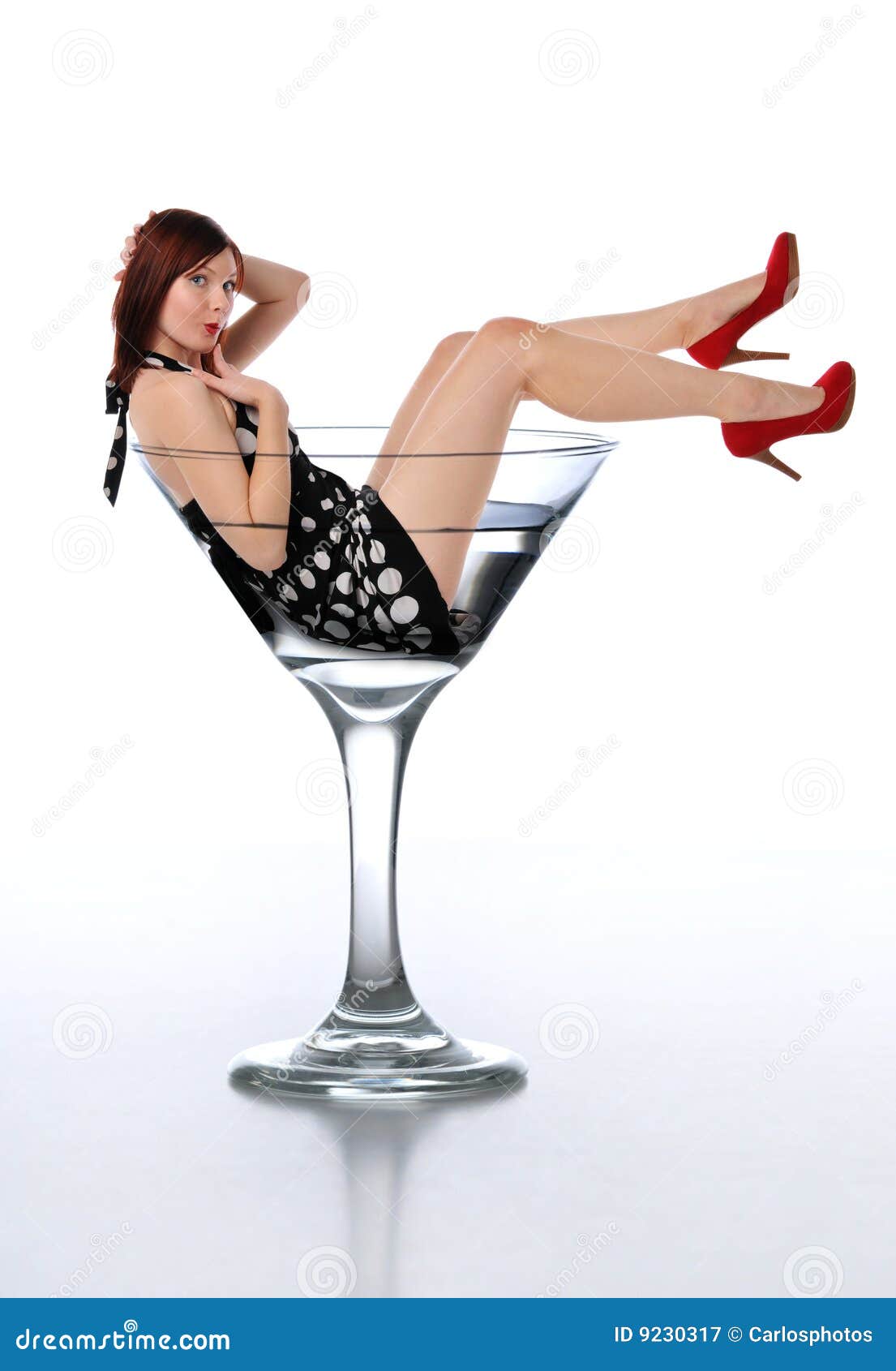 clipart girl in martini glass - photo #33