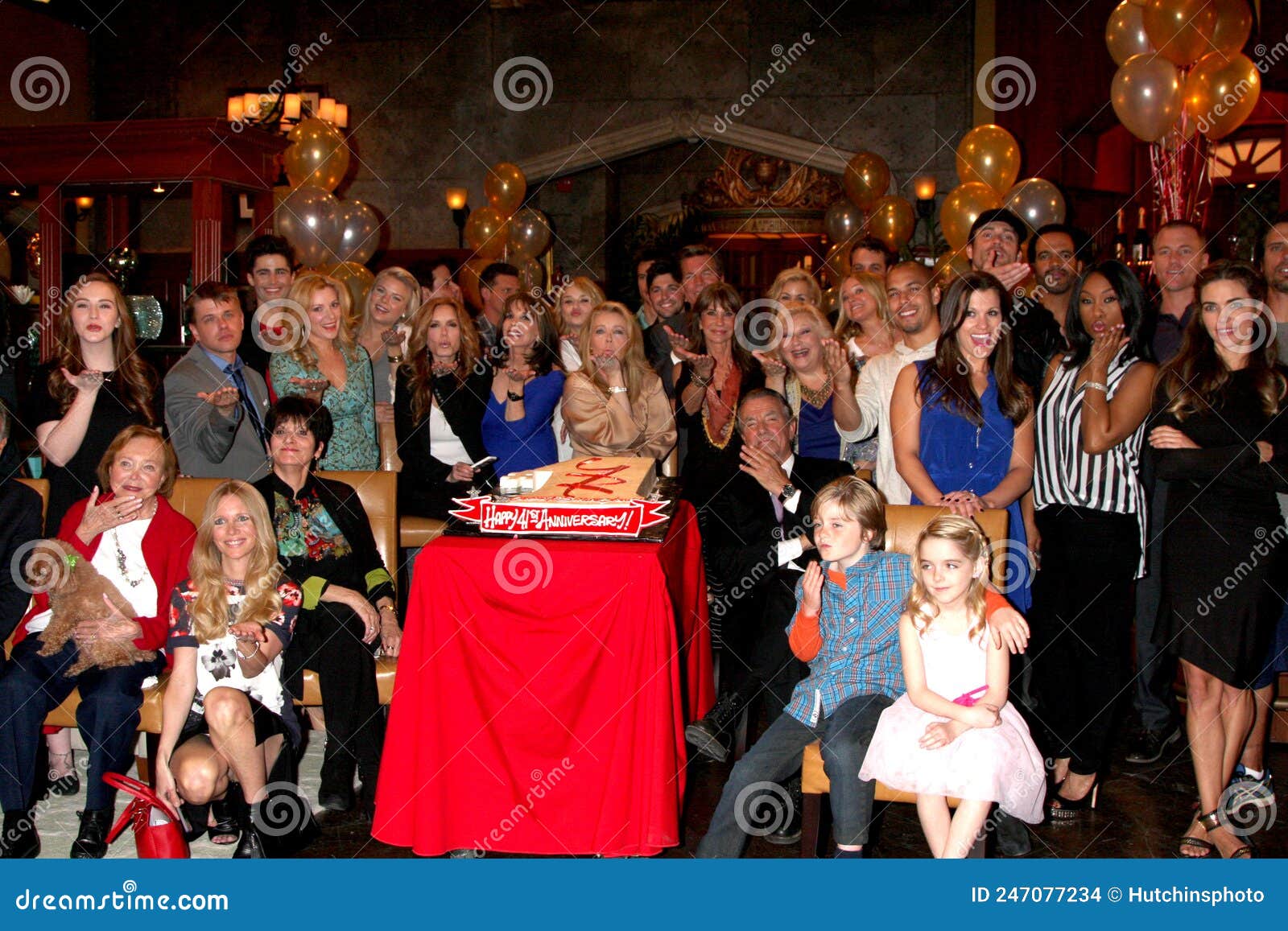 Young and Restless Cast editorial stock image. Image of angeles 247077234