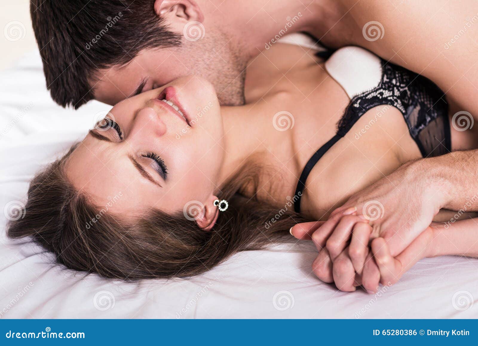 Sexy Couple Kissing