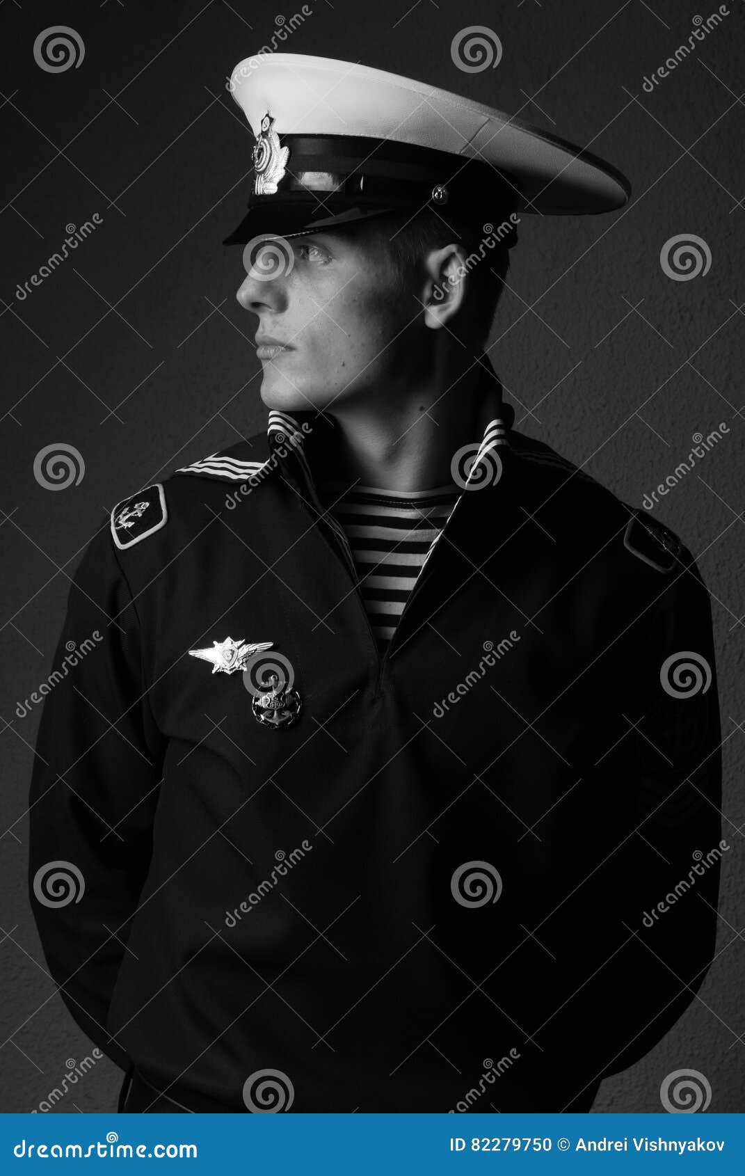 Young sailor stock photo. Image of style, uniform, expression - 82279750