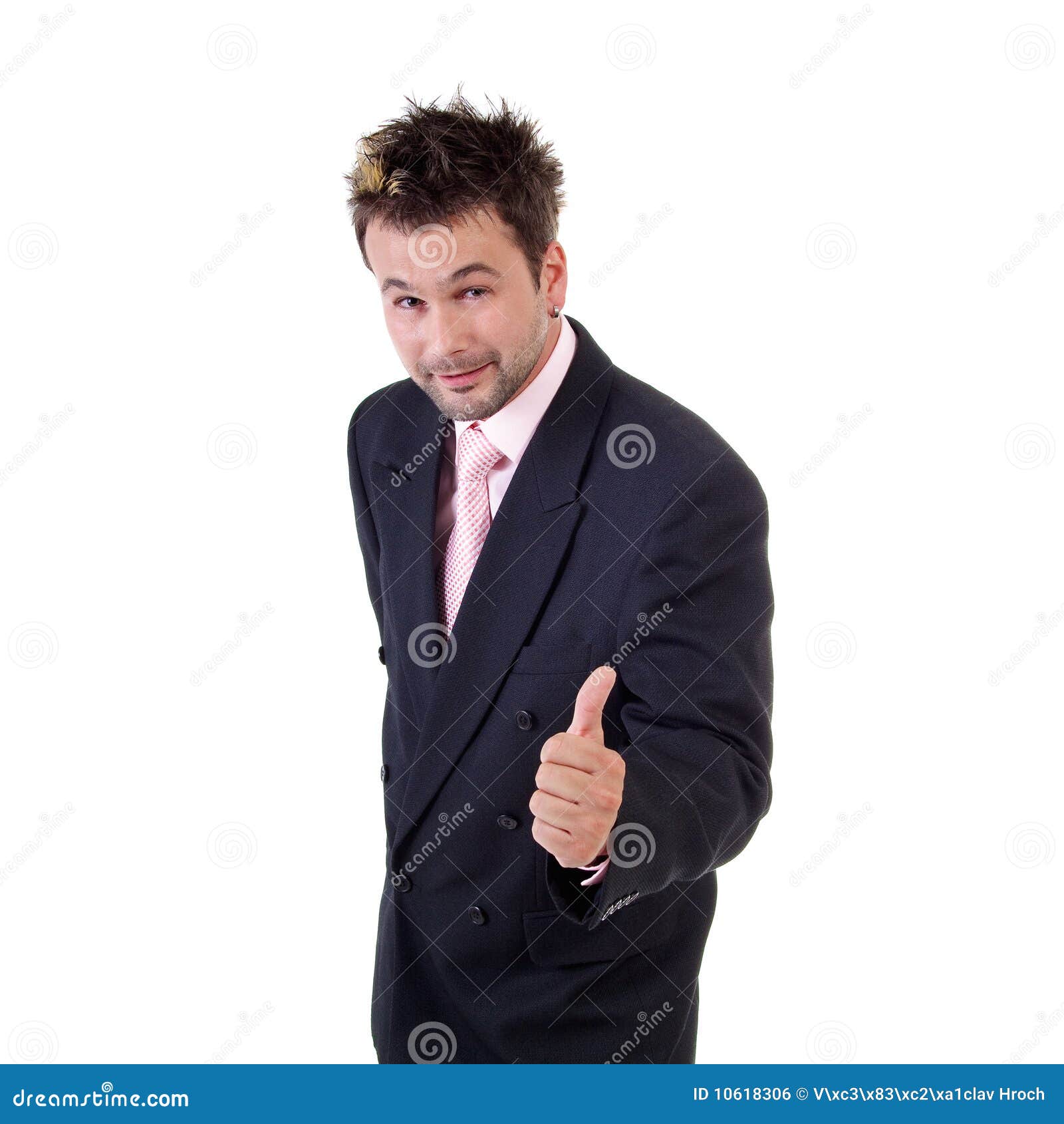 Young salesman stock photo. Image of positive, confident 10618306